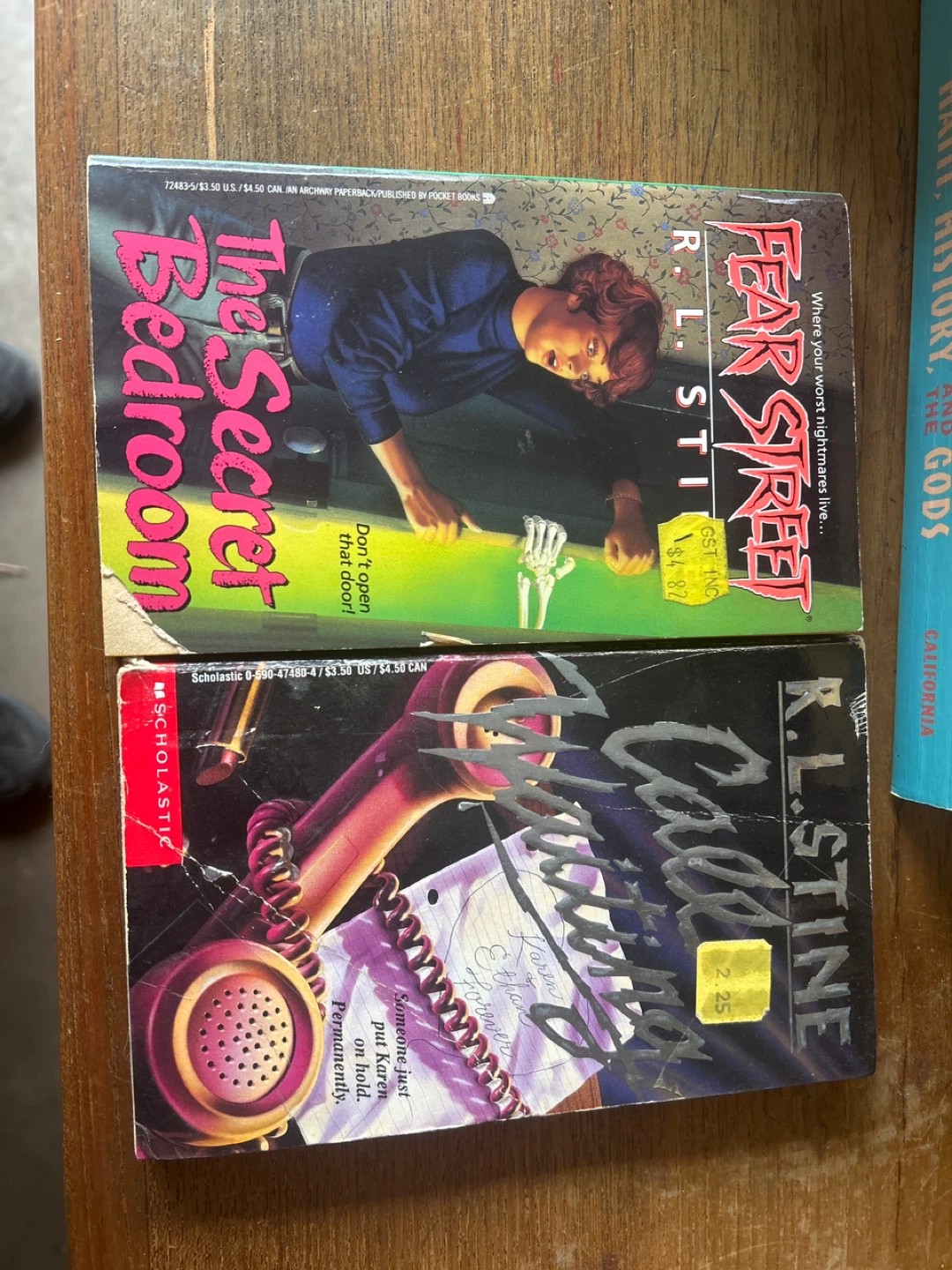 Fear Street & The Secret Bedroom Books by R.L. Stine