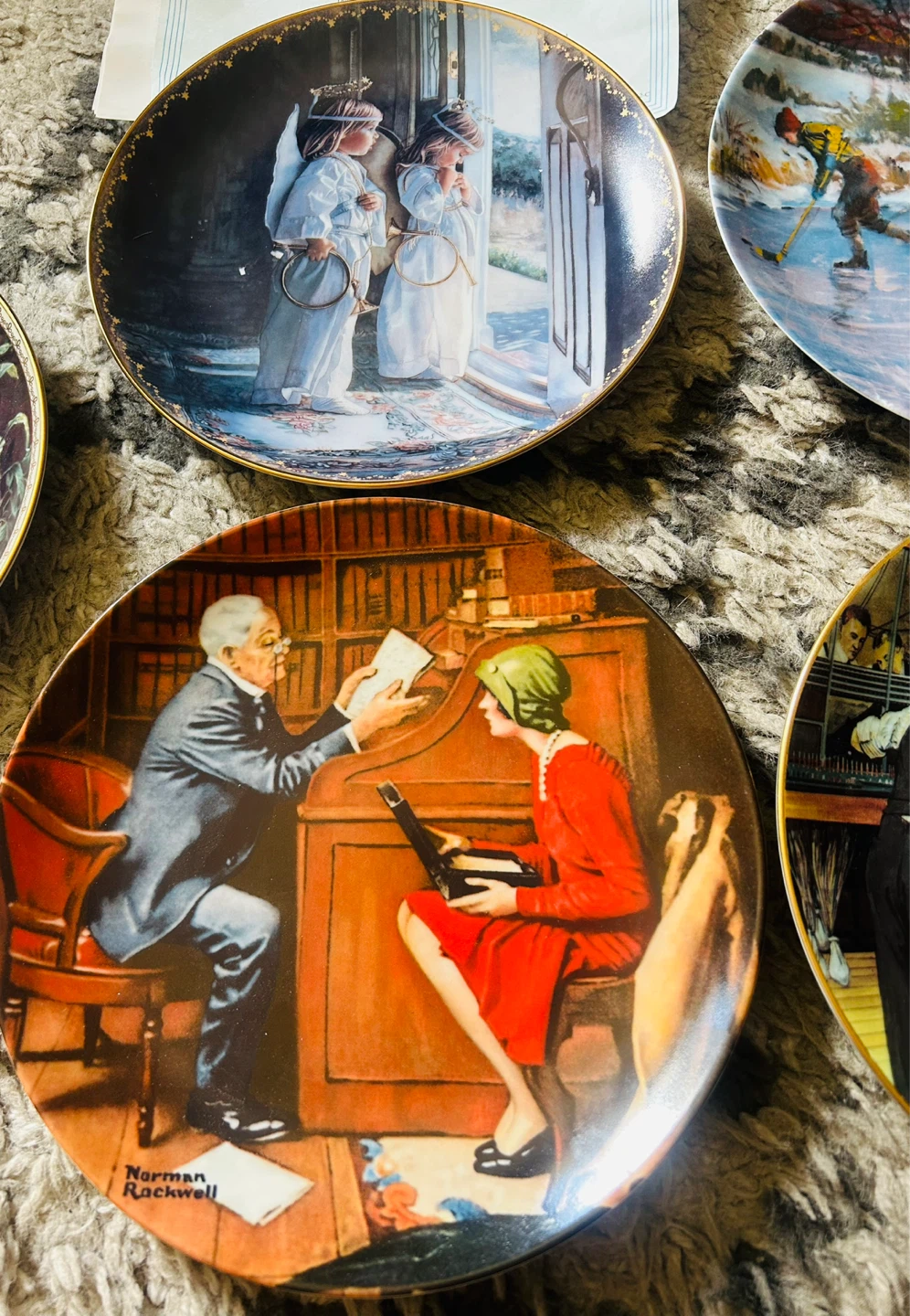 Norman Rockwell & Sandra Kuck Limited Edition Collector Plates - photo 4