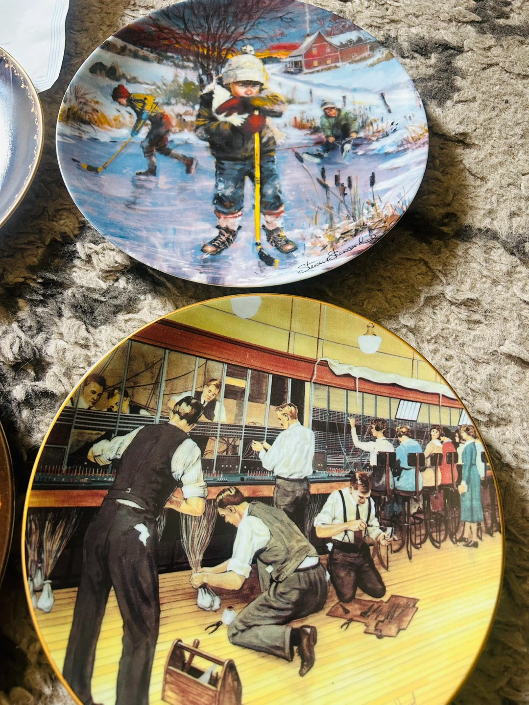 Norman Rockwell & Sandra Kuck Limited Edition Collector Plates - photo 2