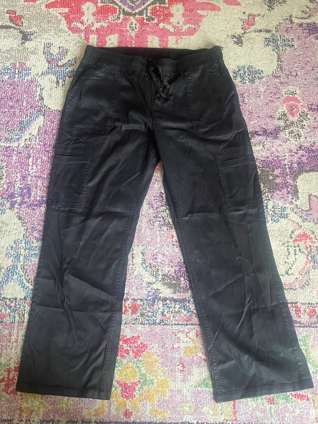 Buffalo David Bitton Black Cargo Pants Size L/G
