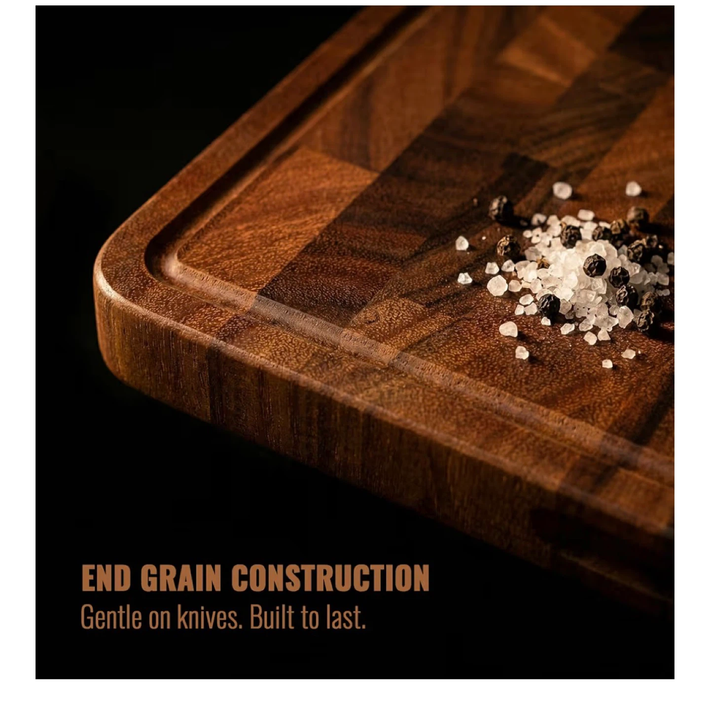 Babilonia Large Walnut Cutting Board - 20" x 16" - photo 4