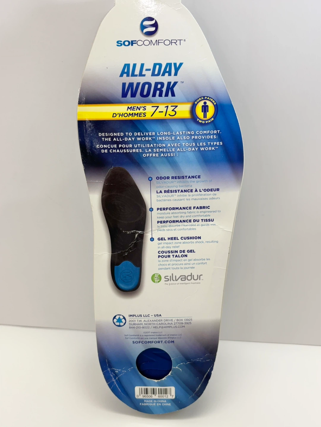Men’s Insoles Men's Size 7-13 all day work comfort - photo 2
