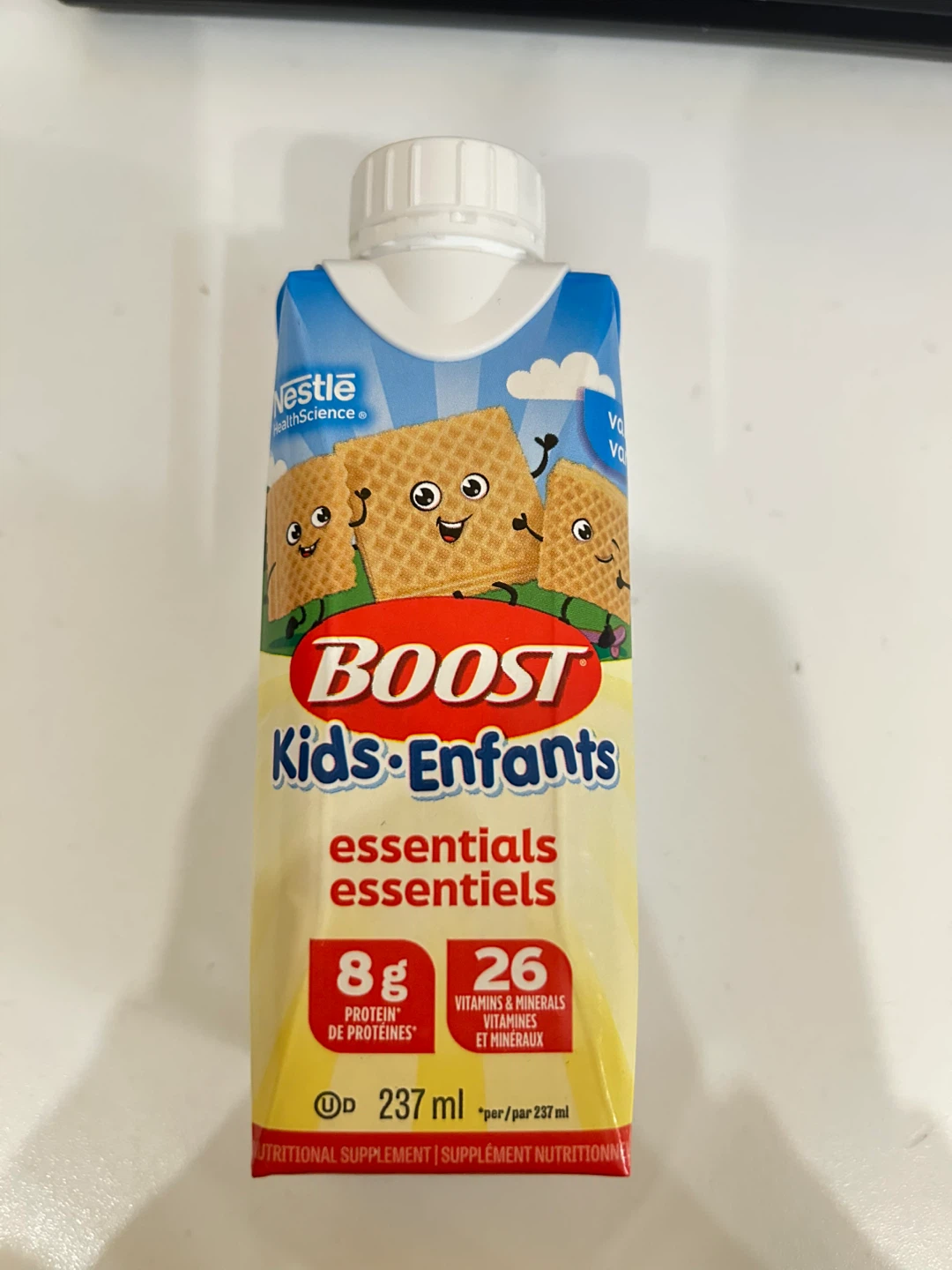 New Vanilla - Boost Kids - Enfants Nutritional Drink 237ml