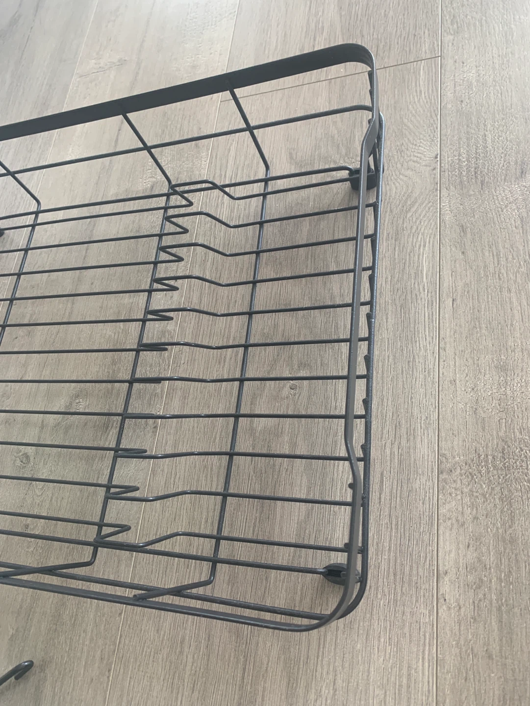 Black Metal Dish Drying Rack - photo 3