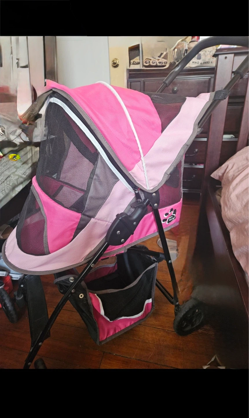 Pink Pet Gear Pet Stroller