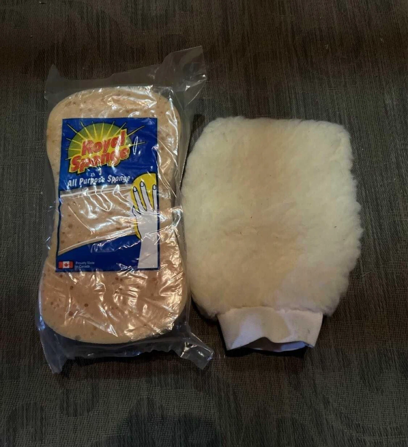 Royal Sponge All Purpose Sponge and Wash Mitt Set