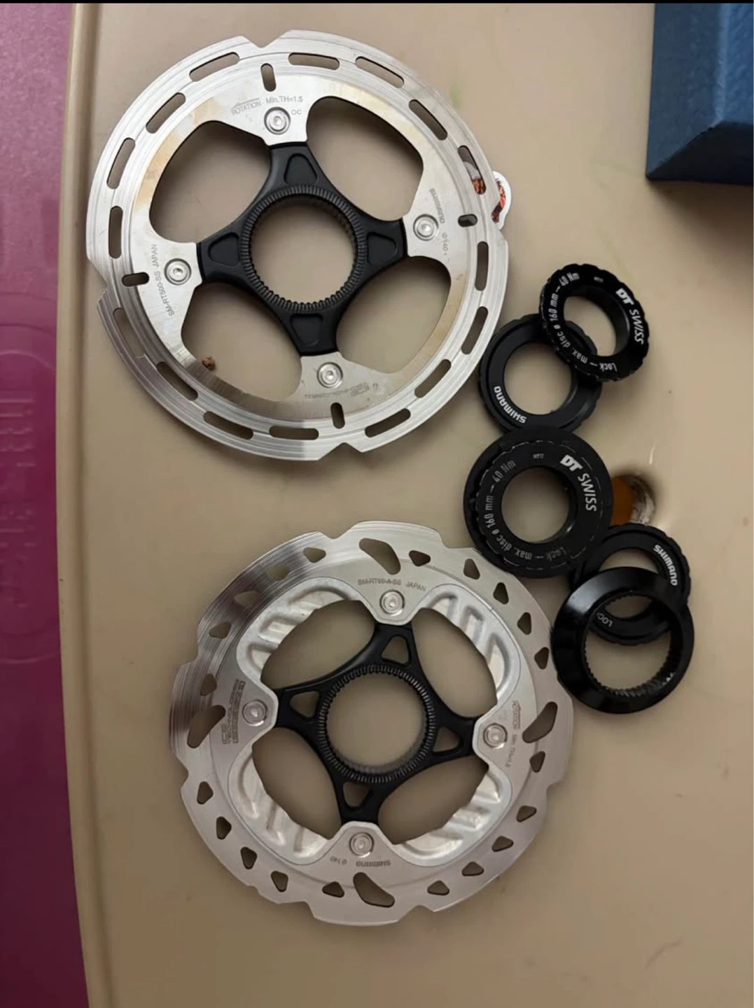 Shimano 105 Crank Arm & Disc Brake Rotors - photo 2