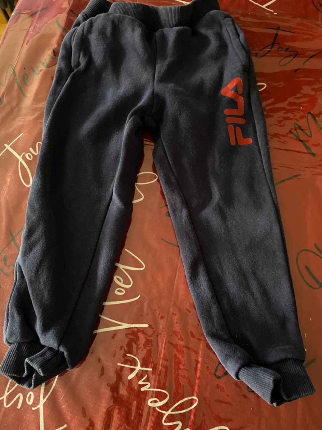 Fila Kids Joggers Navy Blue Size 3T