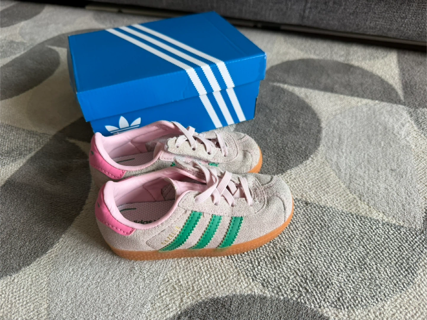 Adidas Gazelle Toddler Shoes Size 8K (US)