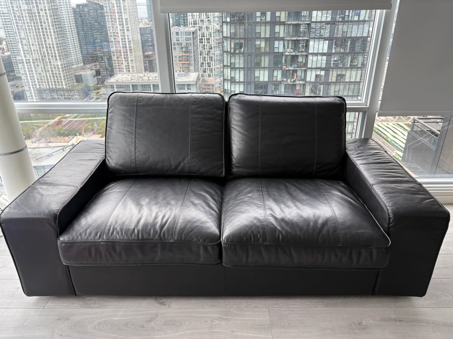 IKEA kivik love seat couch