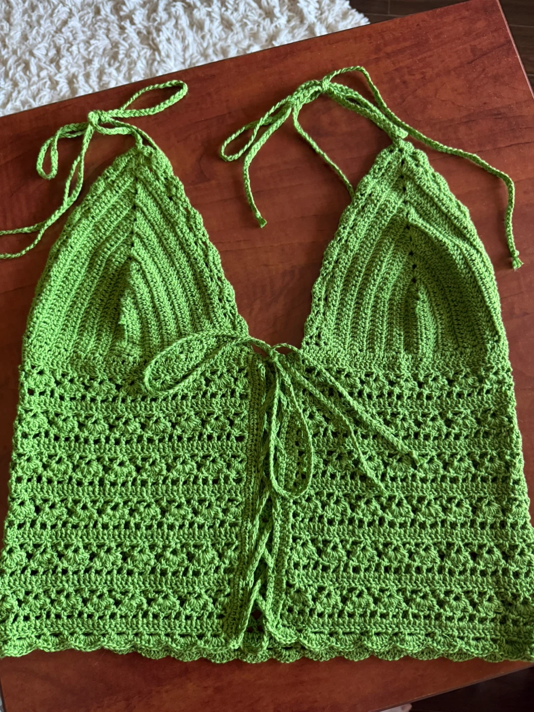 Handmade Crochet  Top - photo 4