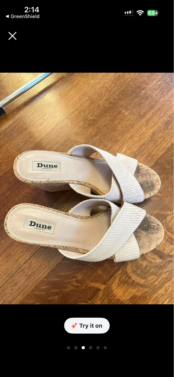 Dune London wedges size 39 - photo 3