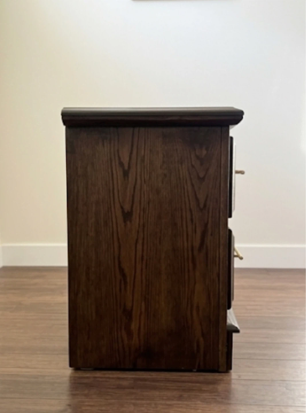 Mid Century Modern Oak Nightstand - photo 4
