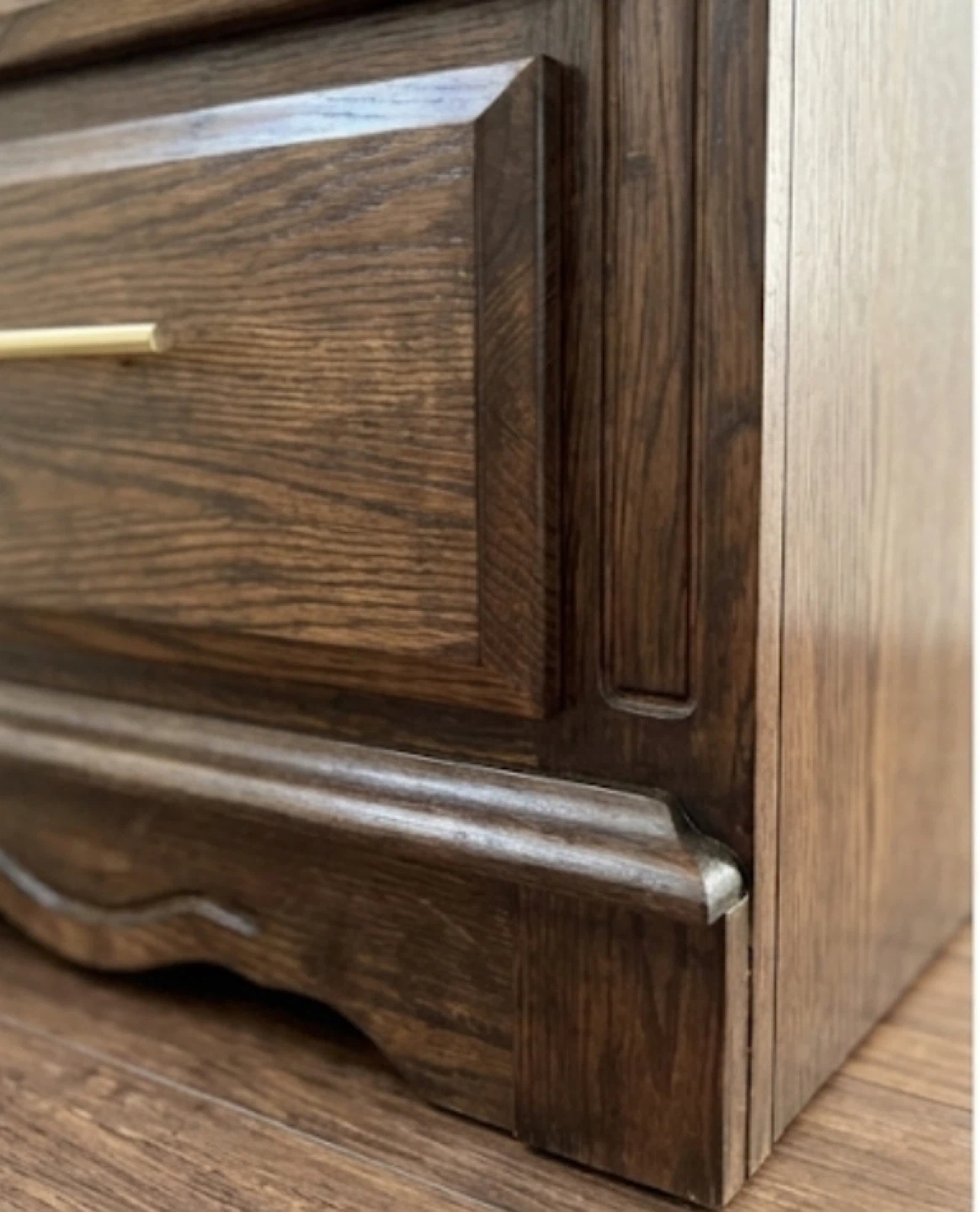 Mid Century Modern Oak Nightstand - photo 2