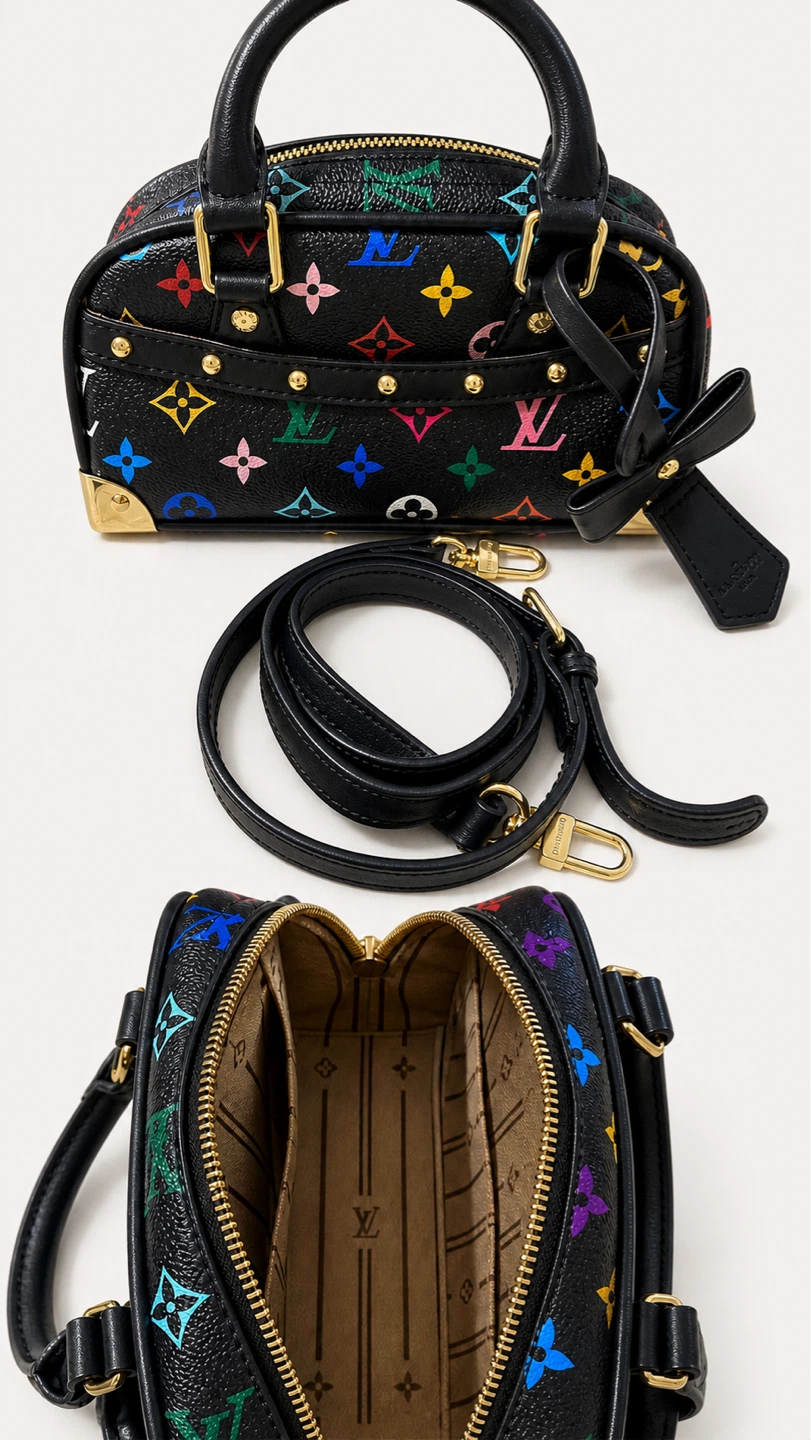 Mini Multicolored Monogram Bag