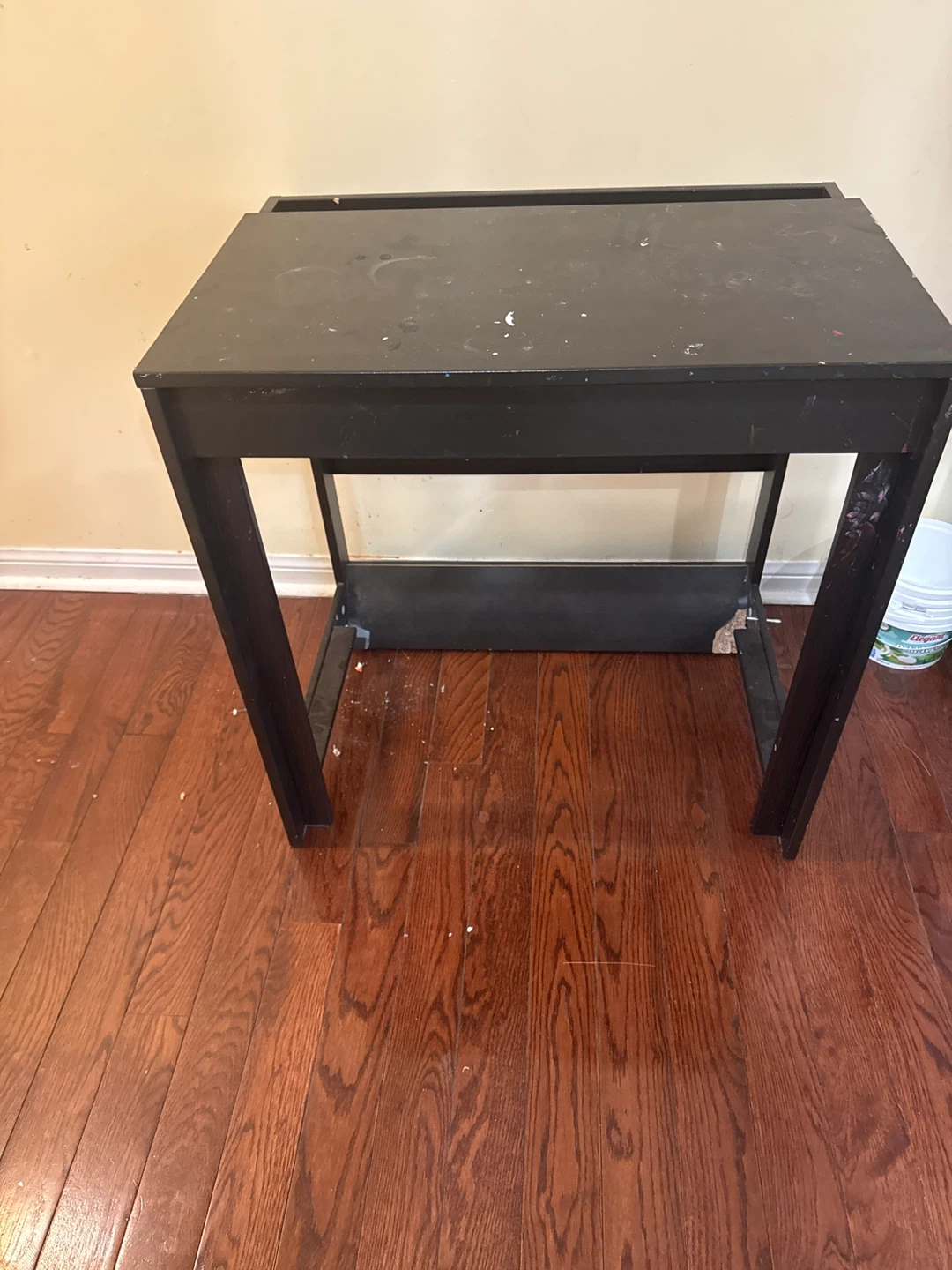 Black Desk with Drawer