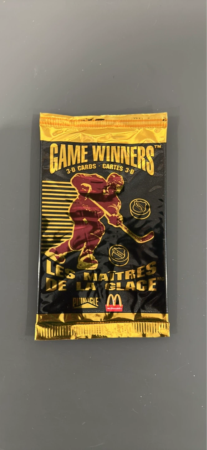 1996 Macdonald’s Pinnacle hockey wax packs. 45 packs in total