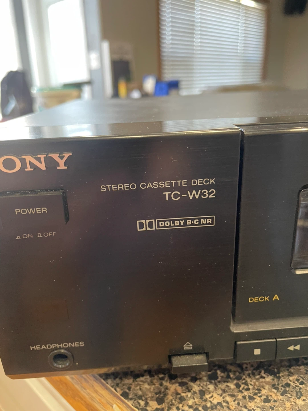 Sony TC-W32 Cassette Deck / Recorder Working - photo 2