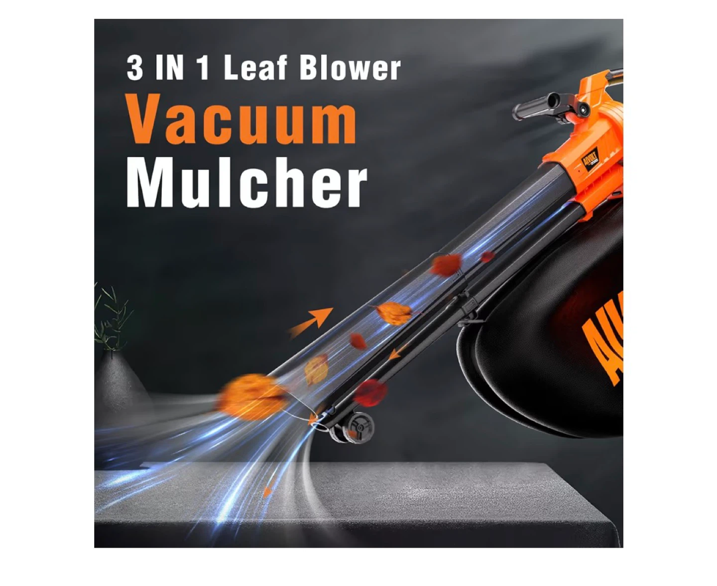 Aivolt 3-in-1 Cordless Leaf Blower, Vacuum and Mulcher - photo 3