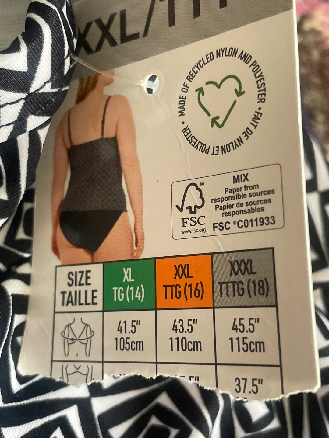 Christina Swimwear Tankini Top XXXL/TTTG - photo 3
