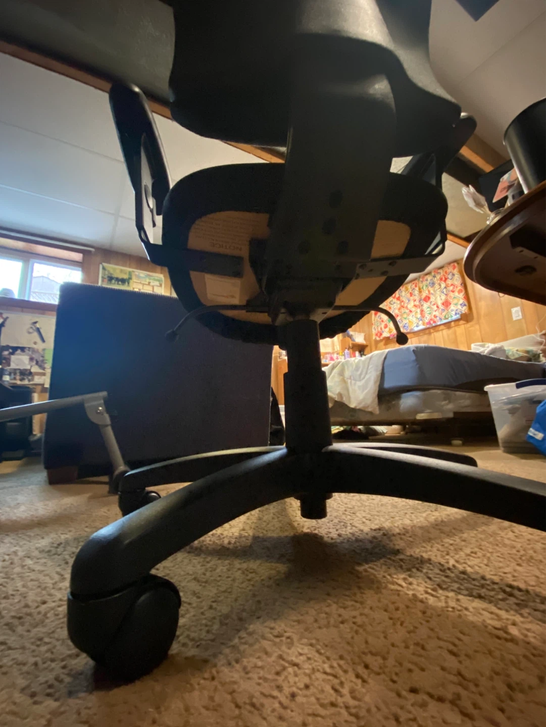 Black Office Chair - Used - Fair condition - photo 3