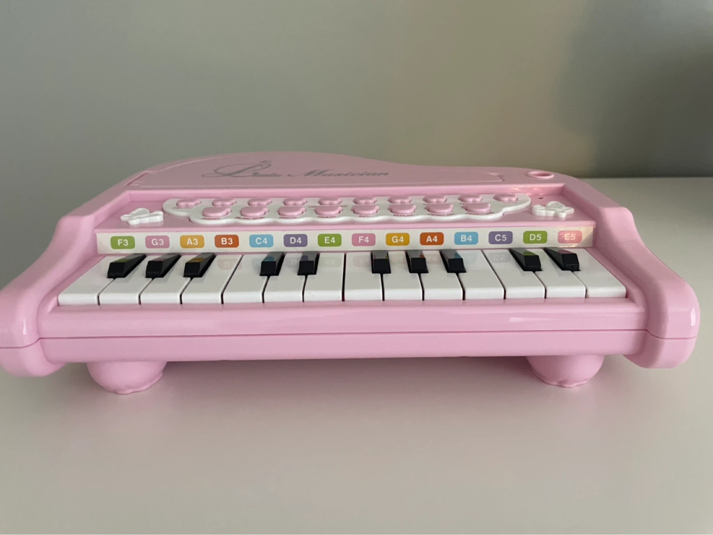 Pink "Cute Musician" Electronic Piano with Microphone - photo 3
