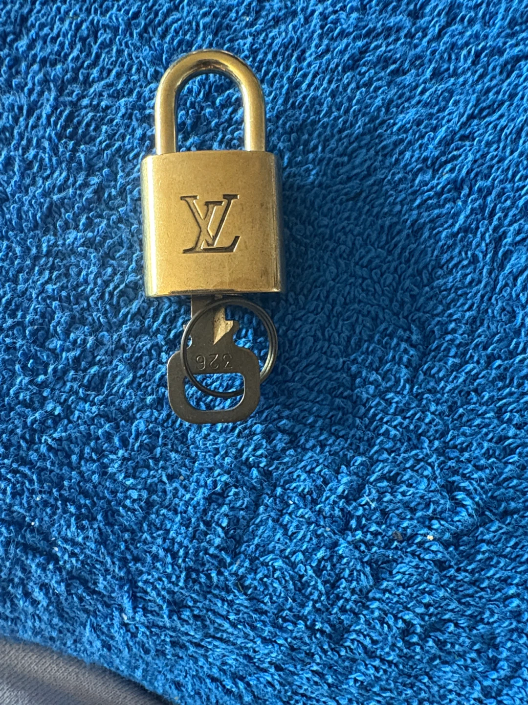 Louis Vuitton Padlock and Key
