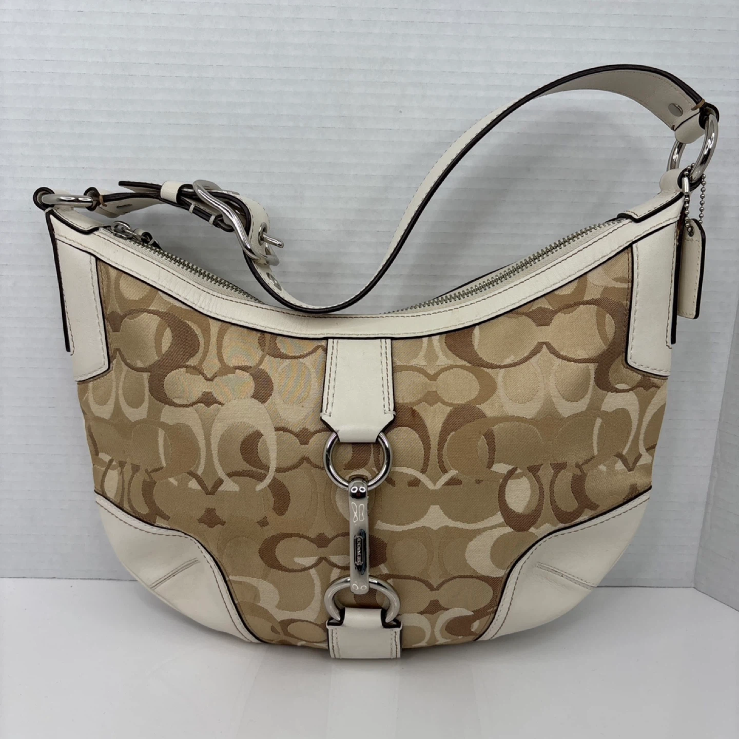 Coach Signature Hobo Shoulder Bag Purse - photo 3