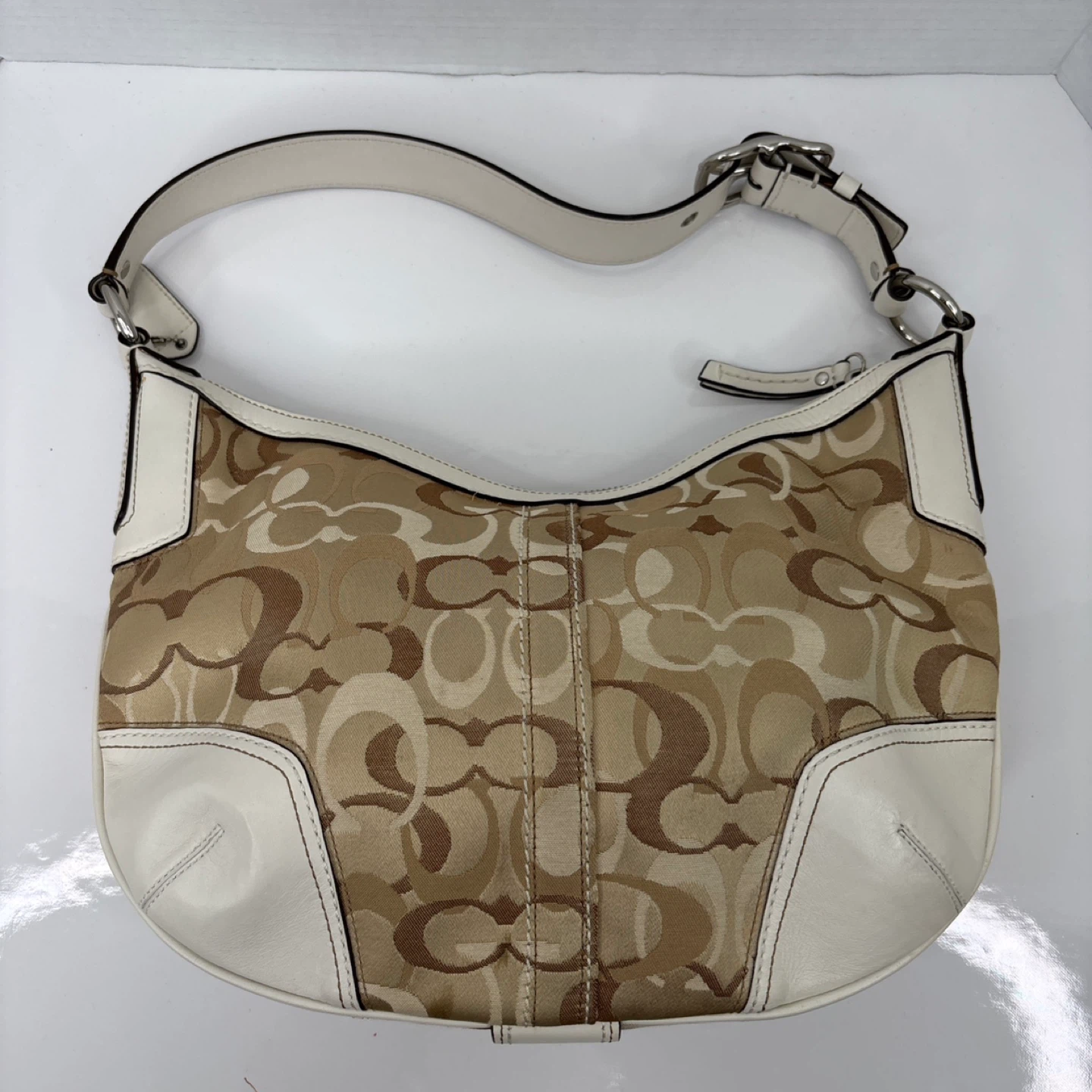 Coach Signature Hobo Shoulder Bag Purse - photo 2