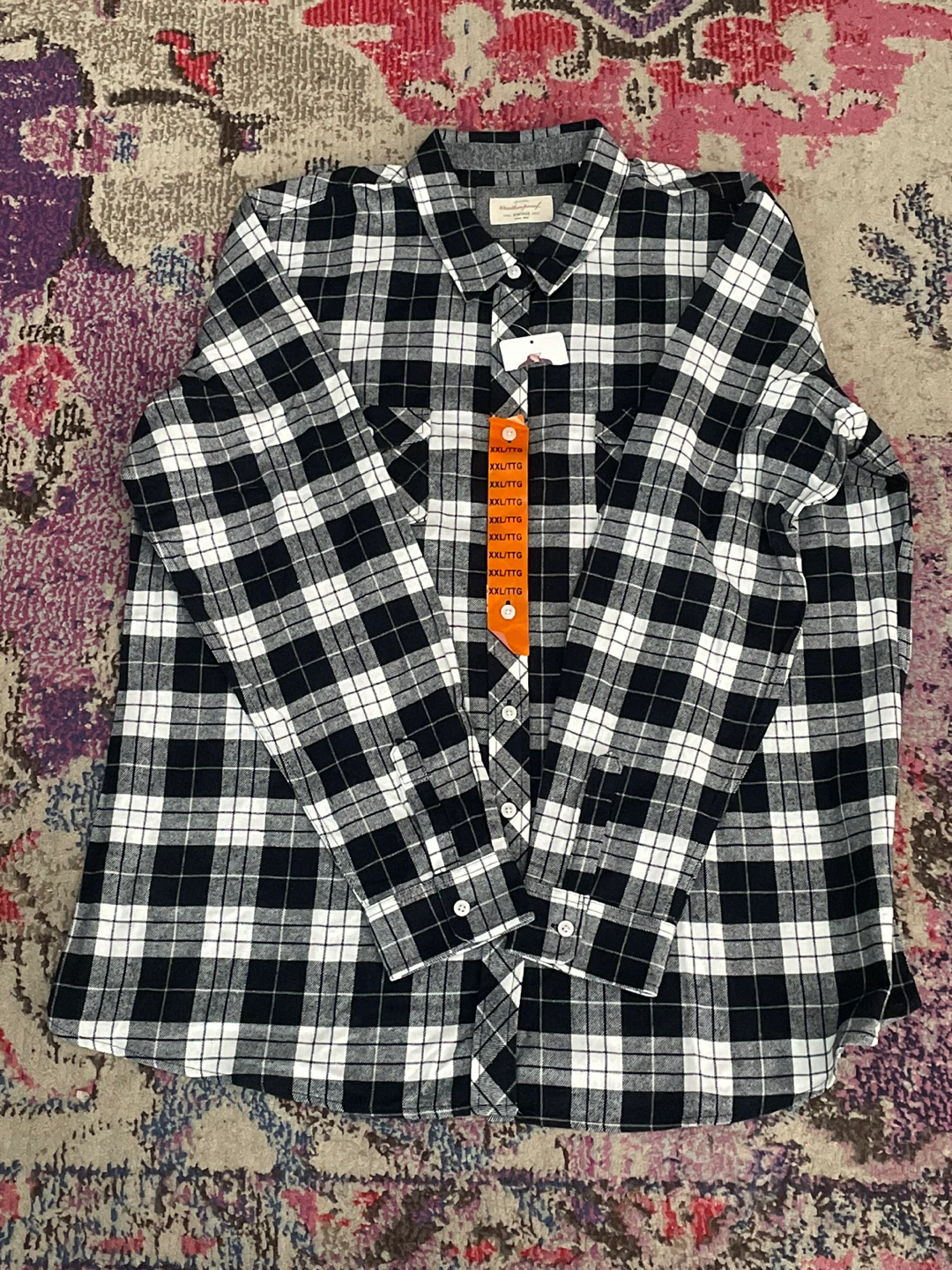 Weatherproof Vintage Plaid Flannel Shirt XXL