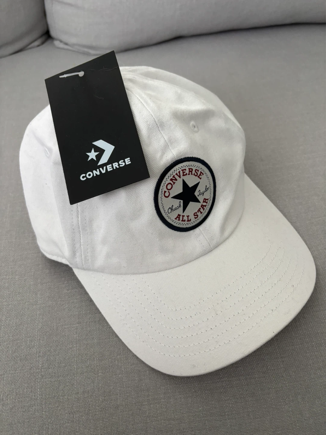 Converse White Baseball Cap