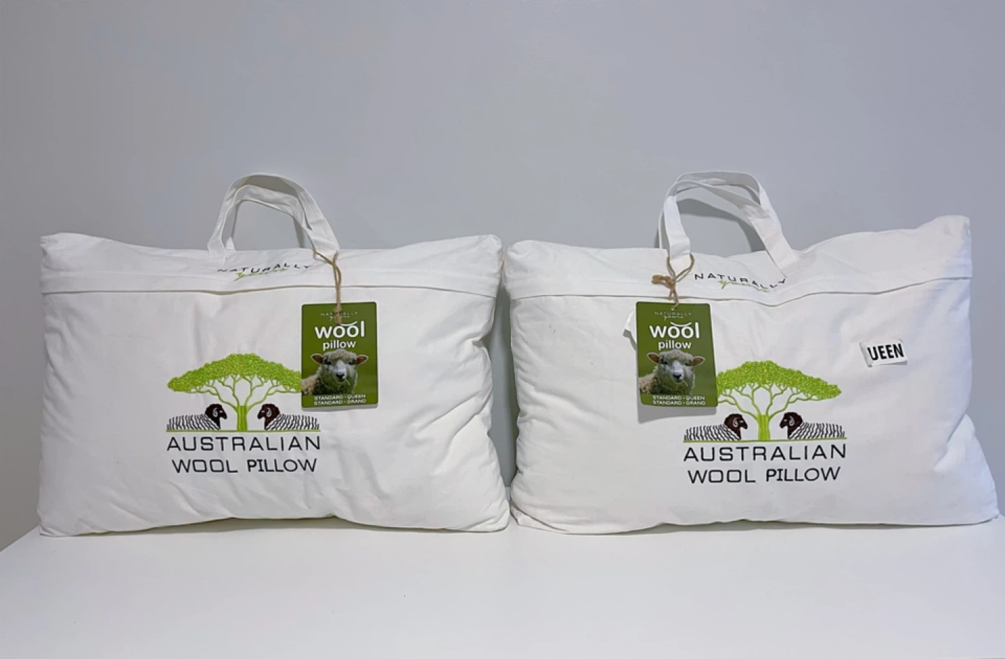 Naturally Australian Wool Pillow Queen