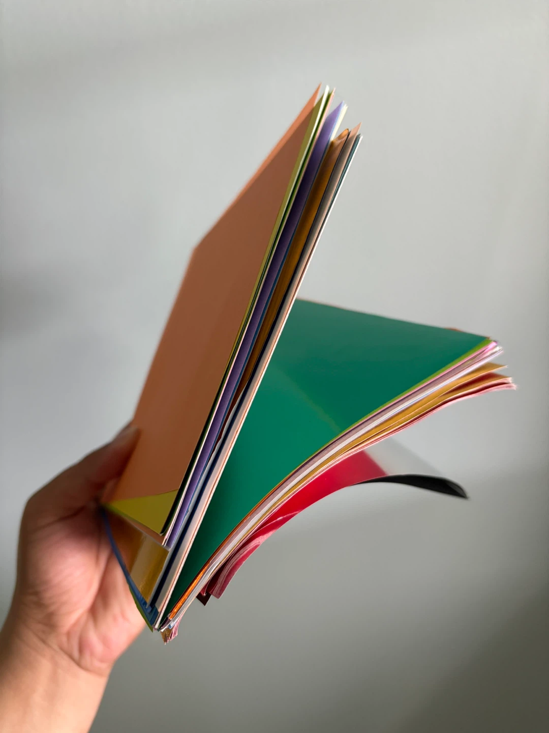 assorted colours square papers - photo 2