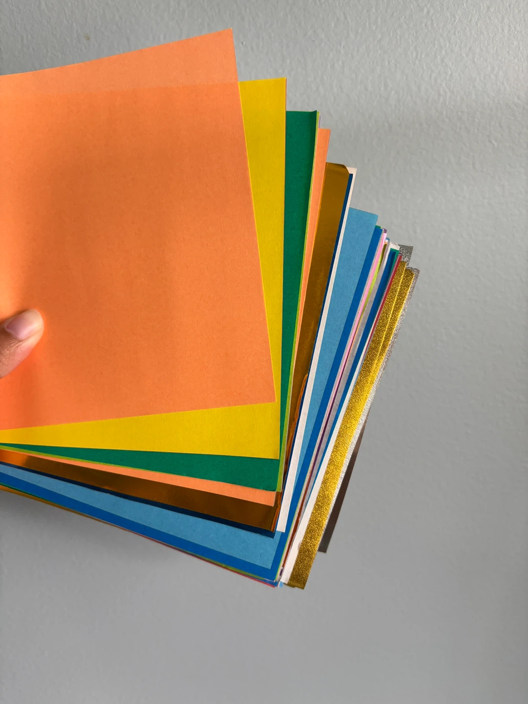 assorted colours square papers - photo 4