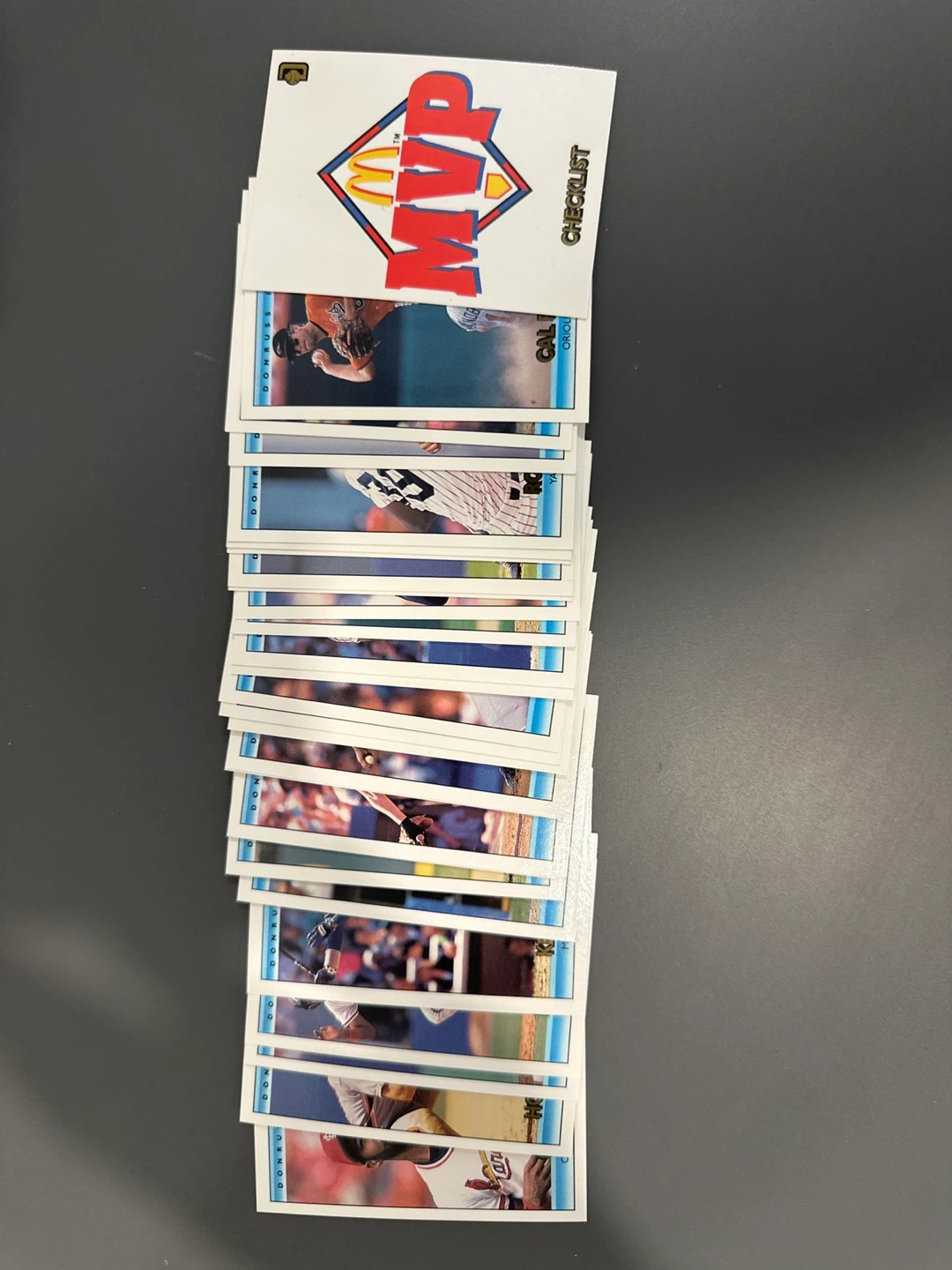1992 Macdonald’s Donruss baseball set. - photo 3