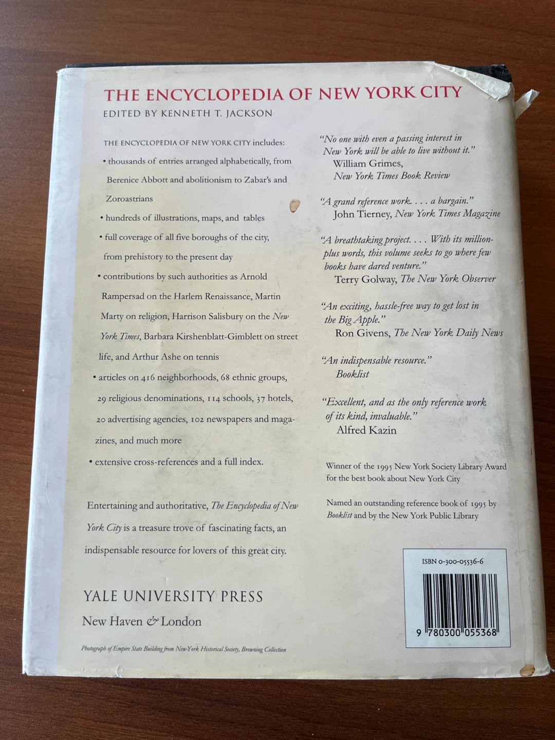 The Encyclopedia of New York City Hardcover Book - photo 2