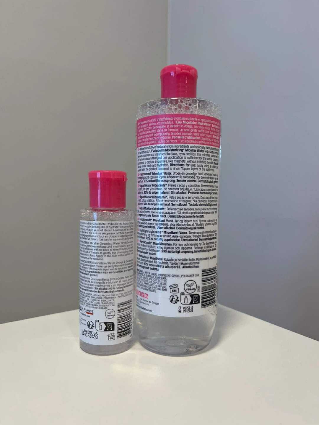 Evoluderm Micellar Water - 500 ml & 100 ml - photo 2