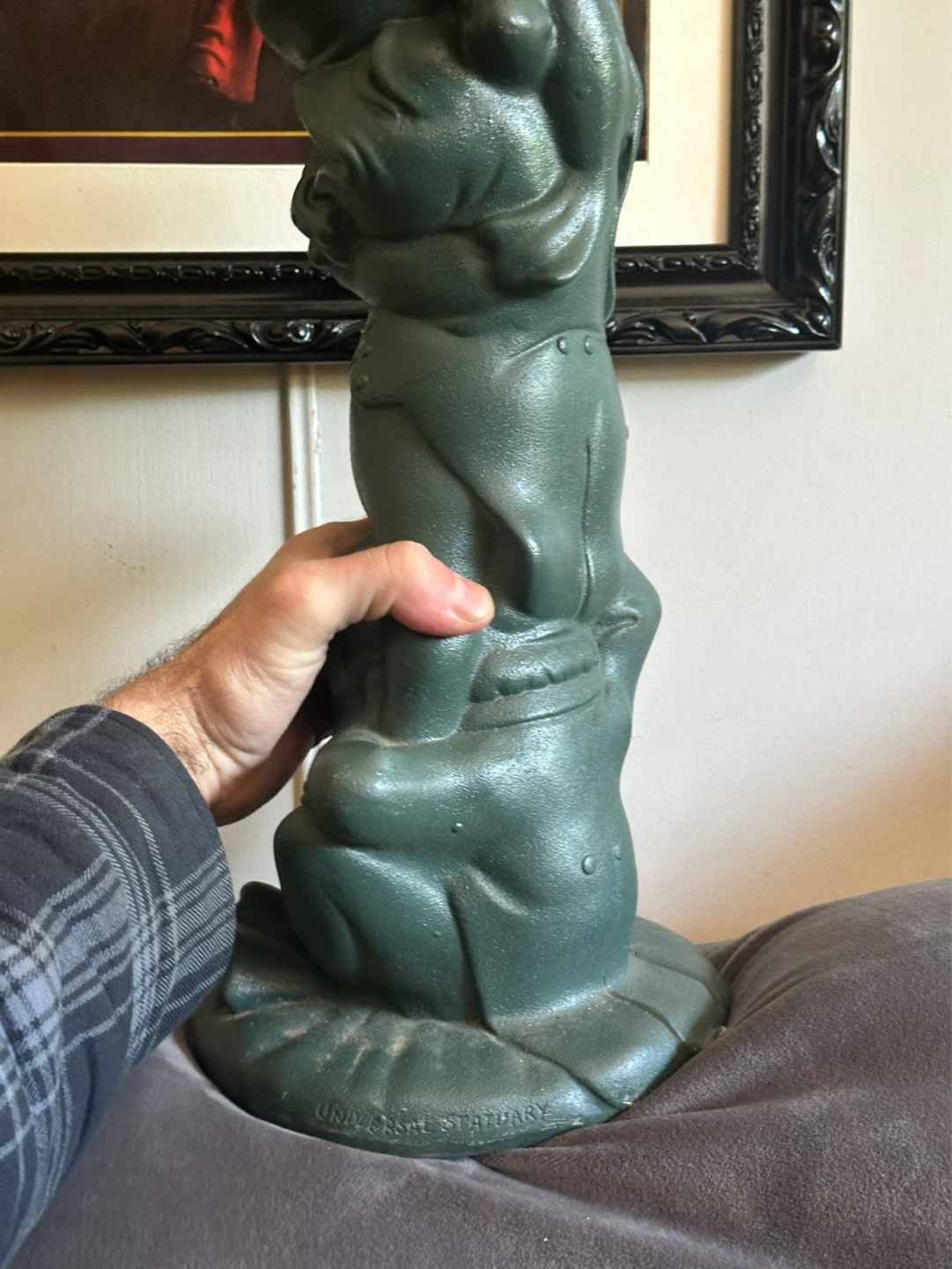 universal Statuary 2000 453 frog plant stand - photo 2