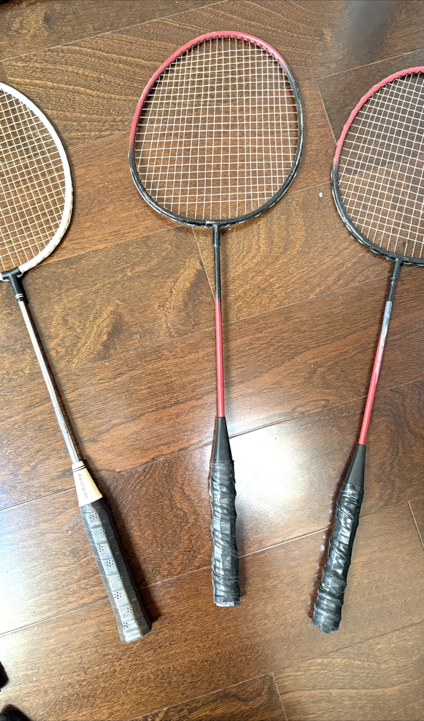 Badminton 🏸 Racquets - Set of 5 - photo 2