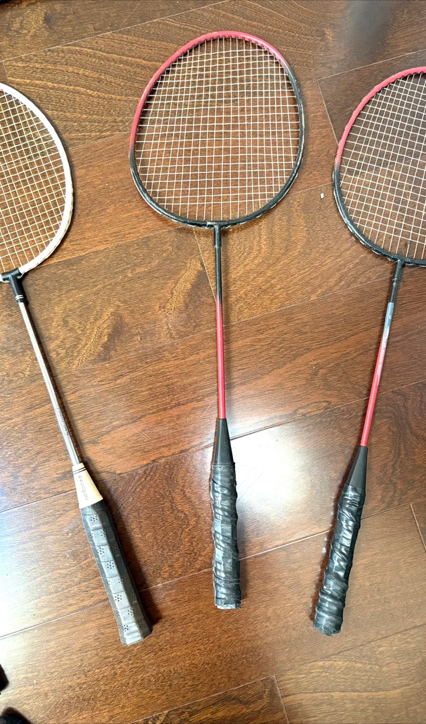 Badminton 🏸 Racquets - Set of 5 - photo 2