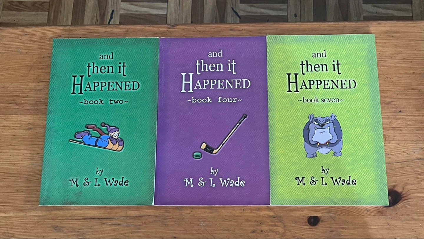 And Then It Happened book set - Books Two, Four, Seven