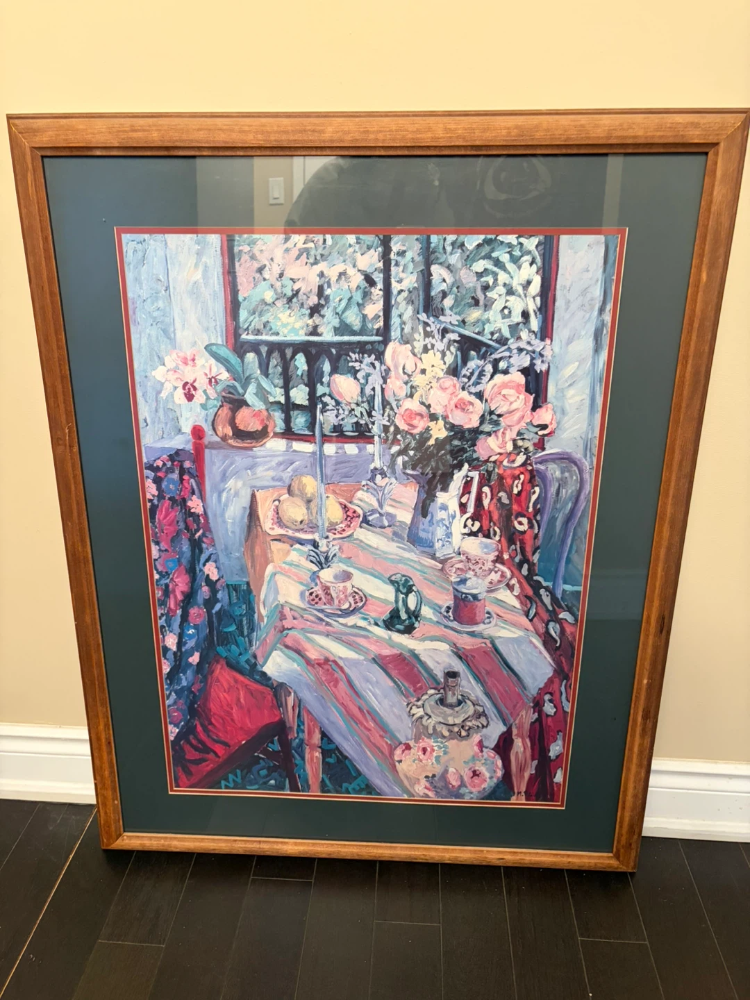 Framed Still Life Painting