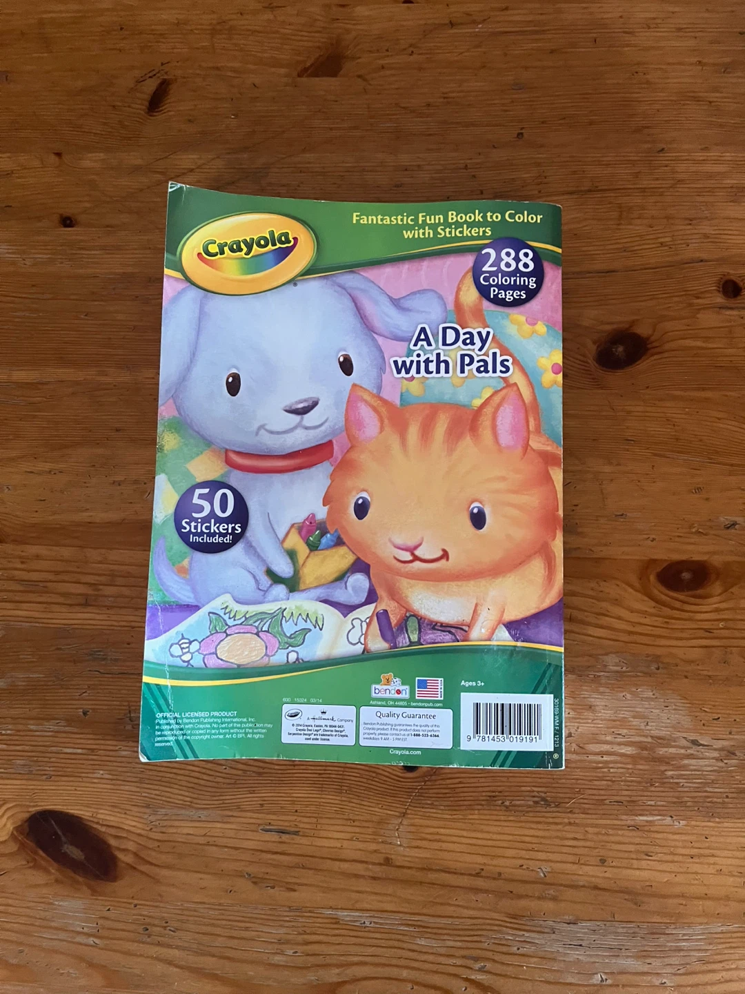 Crayola Fantastic Fun Book to Color with Stickers - photo 2