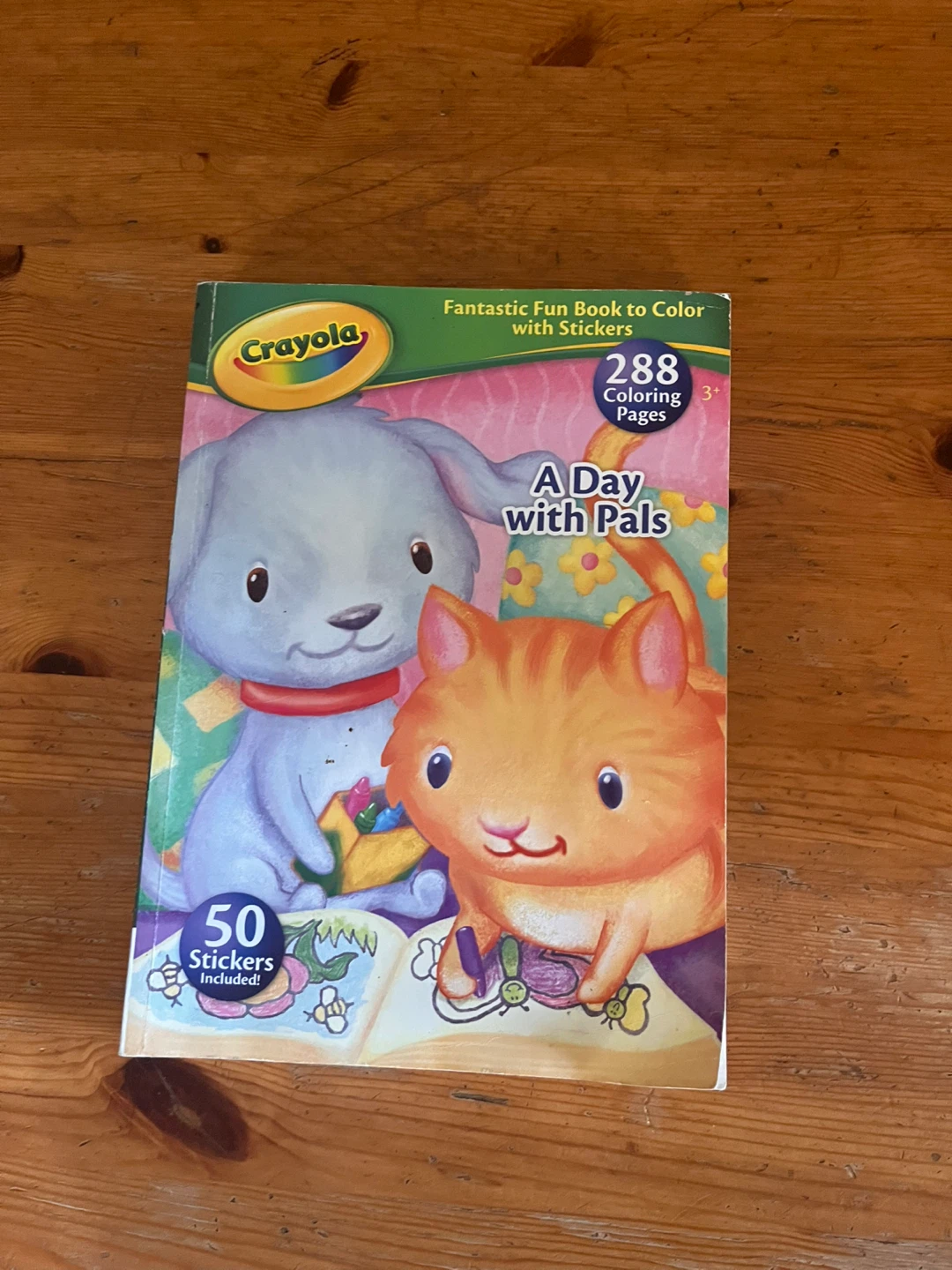 Crayola Fantastic Fun Book to Color with Stickers