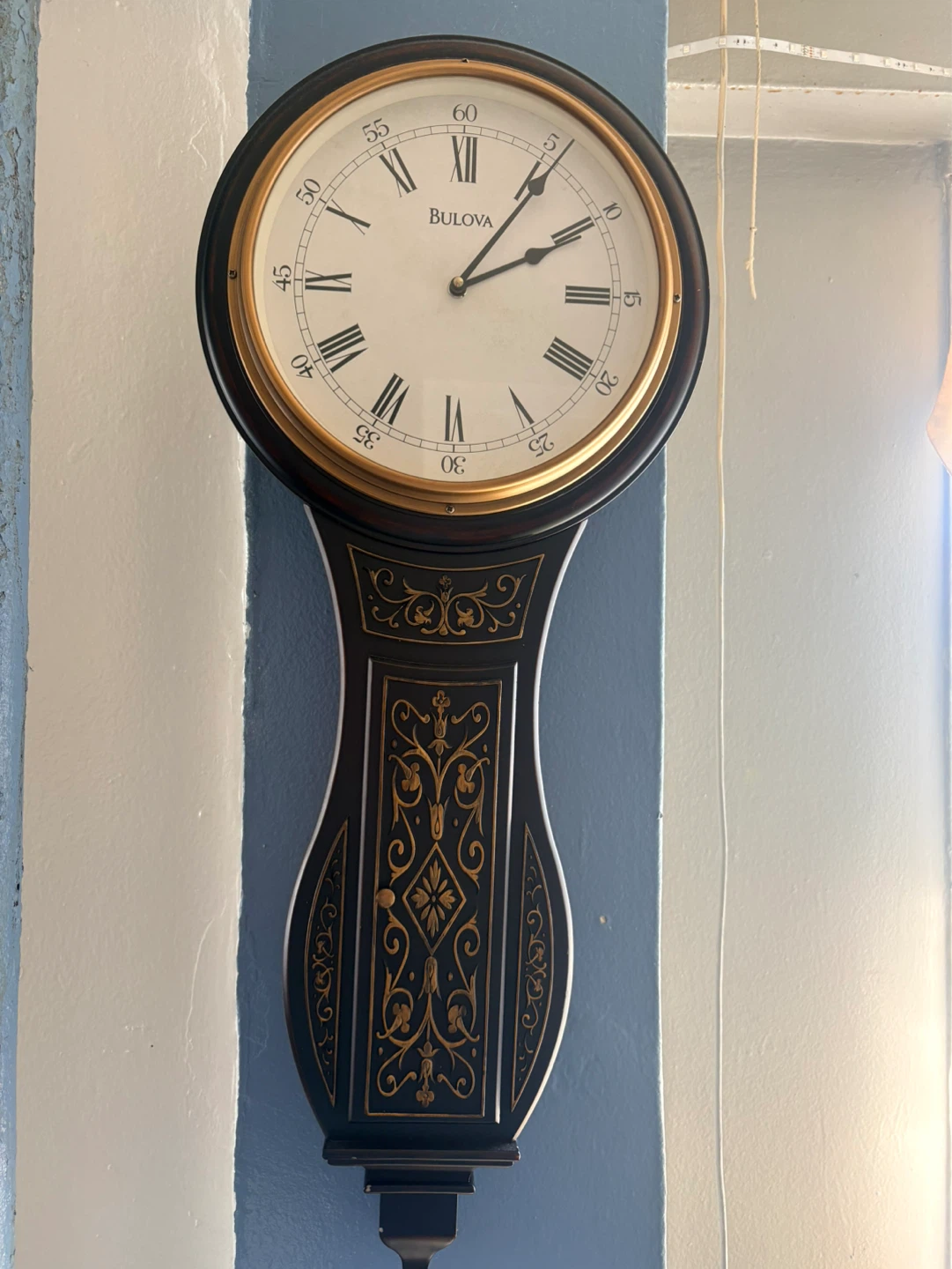 Bulova Banjo Clock