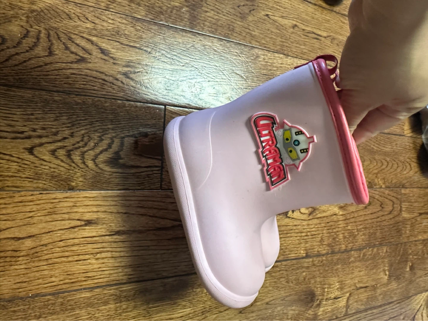 Brand new Pink Ultraman Rain Boots Size 150mm