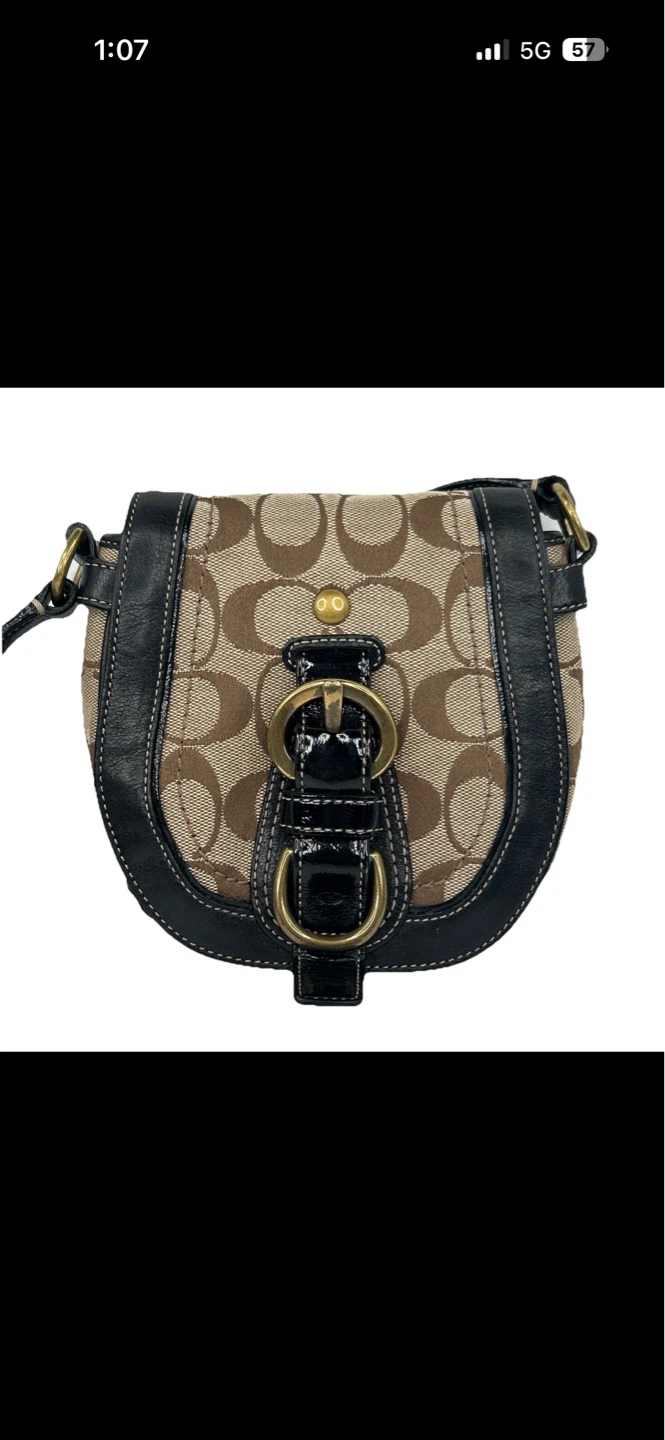 Coach Signature Legacy Garcia Mini Crossbody Bag