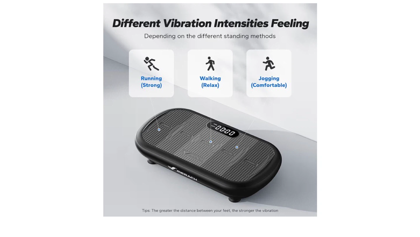 Merach Vibration Plate 200W Powerful Motor 13mm Amplitude - photo 4