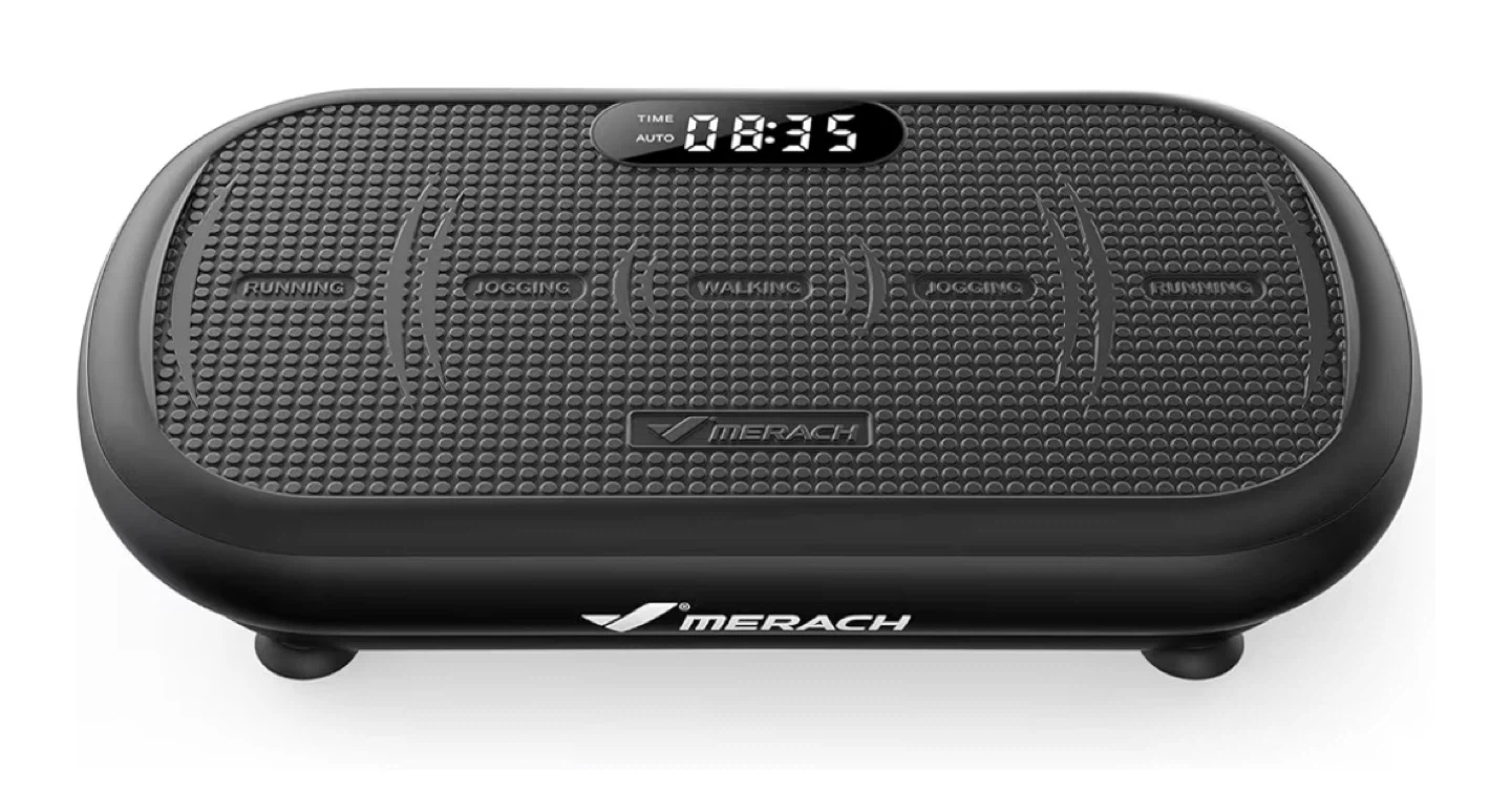 Merach Vibration Plate 200W Powerful Motor 13mm Amplitude