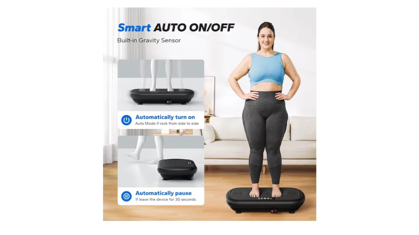 Merach Vibration Plate 200W Powerful Motor 13mm Amplitude - photo 3